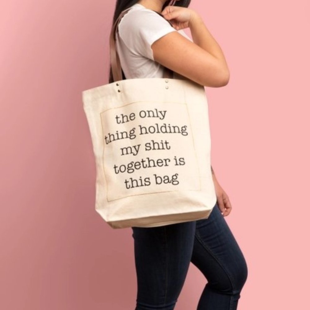 NWT Shit Together Tote Bag